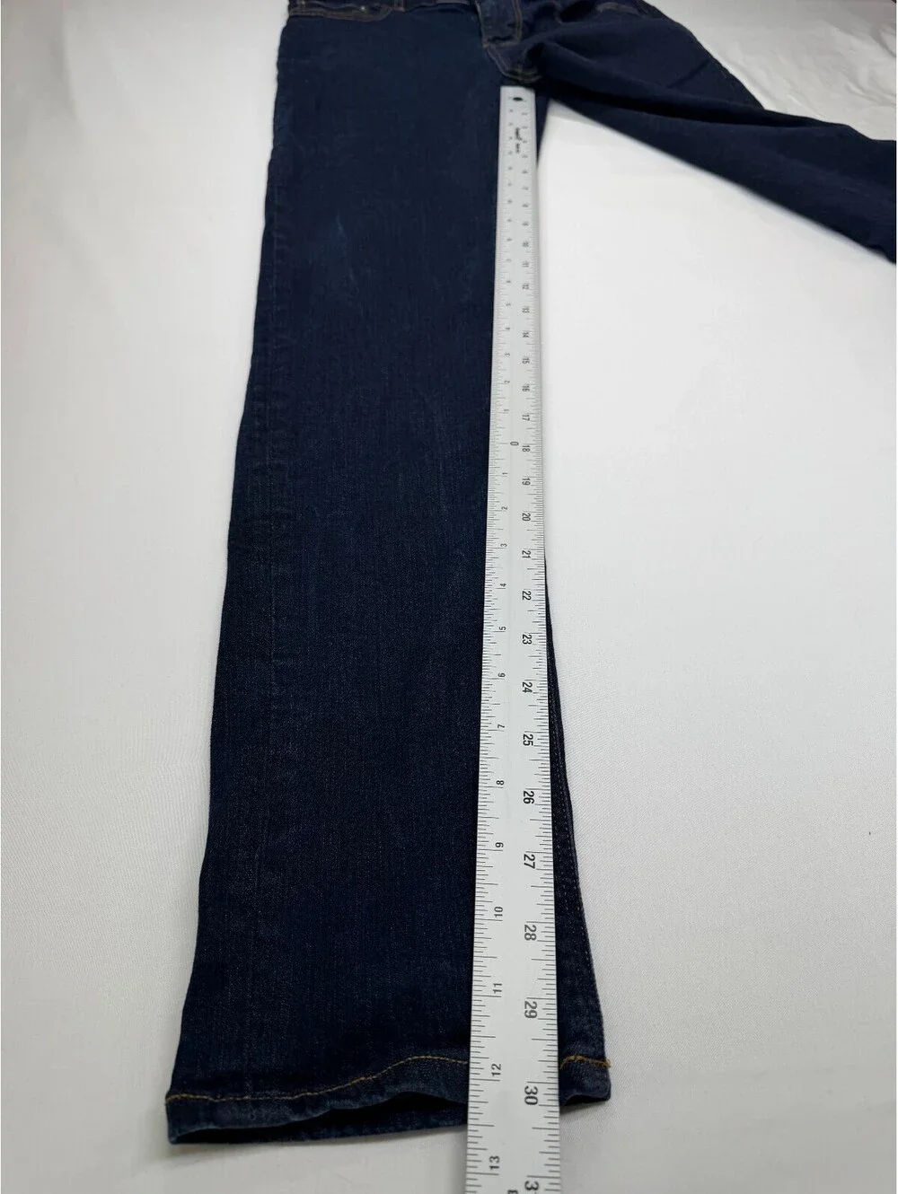 Asos Design Men's Skinny Jeans Dark Wash Denim Mid-Rise Slim Size 28 Blue NWOT